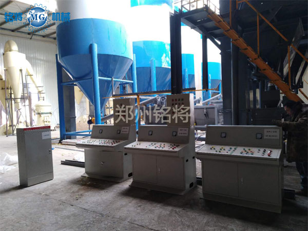 年產(chǎn)20萬噸干粉砂漿生產(chǎn)線案例分享，吉林雙贏涂料有限公司