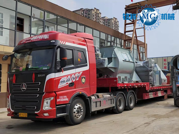 繼續(xù)發(fā)貨！干粉砂漿設(shè)備繼續(xù)發(fā)往南京鱷魚集團(tuán)