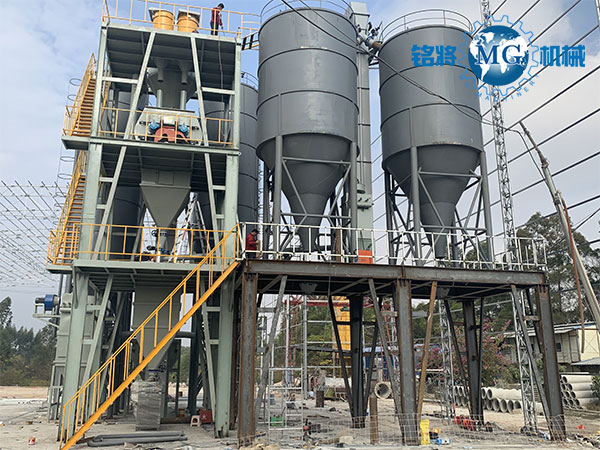 干粉砂漿攪拌站和混凝土攪拌站一樣嗎？可不可以通用？