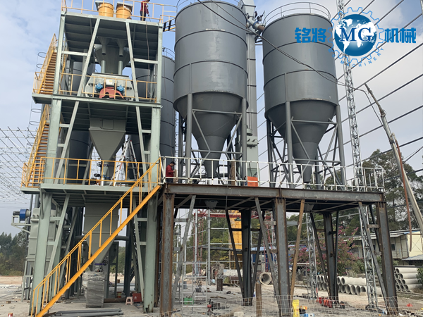 干粉砂漿設(shè)備如何正確投放物料，順序不能亂