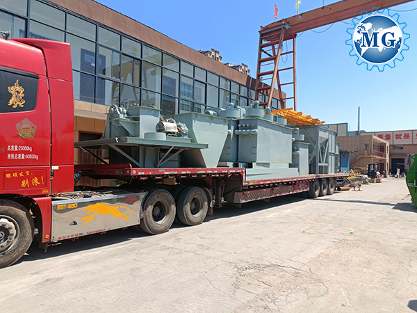 西安干粉砂漿設(shè)備裝車現(xiàn)場(chǎng)！