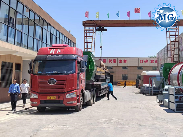 駐馬店年產(chǎn)20萬噸干粉砂漿生產(chǎn)線發(fā)貨！