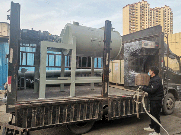 簡(jiǎn)易干粉砂漿生產(chǎn)線交付物流！