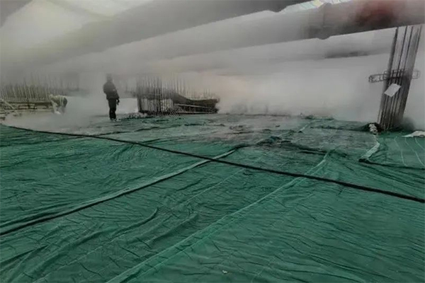 “蒸科技”首次亮相濟南地鐵，冬季混凝土砂漿低溫施工也不怕！